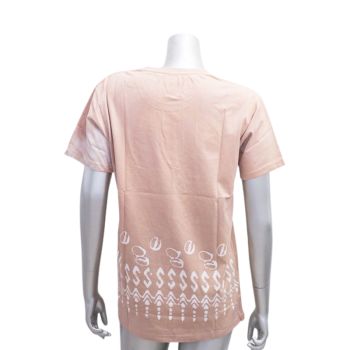 เสื้อจากสีธรรมชาติ สีจากใบกาแฟ ขนาด L,XL