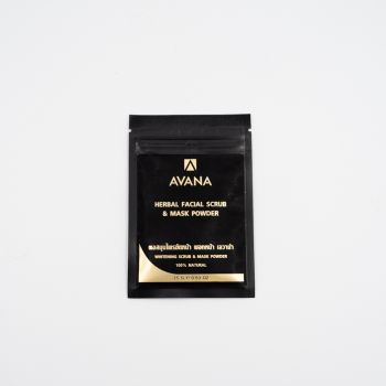 เอวาน่า ผงสมุนไพรขัดหน้า พอกหน้า (AVANA HERBAL SCRUB & MASK POWDER)