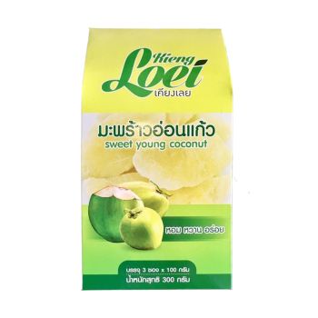 มะพร้าวอ่อนแก้วเกรดA ขนาด 300 กรัม
