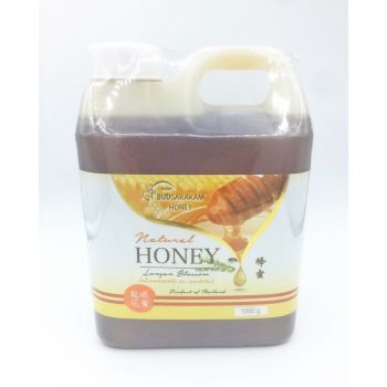 น้ำผึ้งดอกลำไย 1500 กรัม น้ำผึ้งแท้ (แกลลอน)